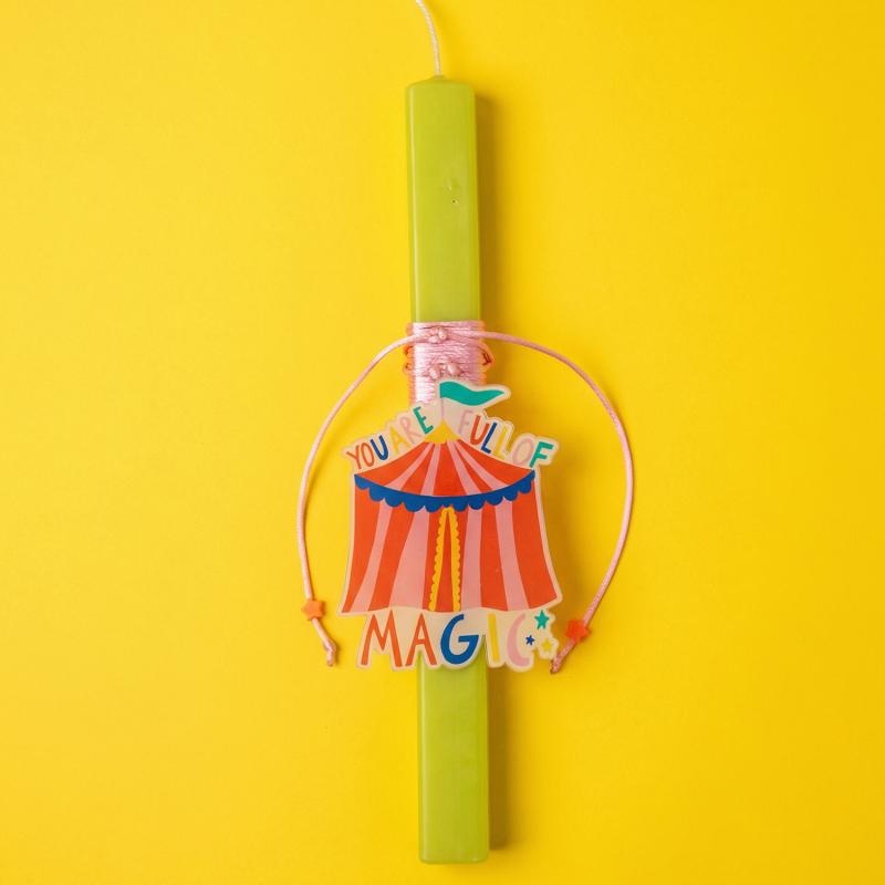 Full Of Magic Easter Candle